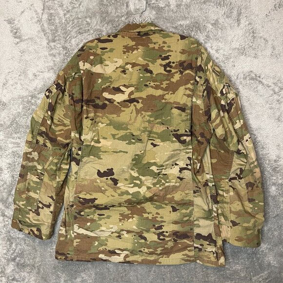 Tru Spec Women Military Army ACU OCP Scorpion Camo Full Zip Cargo Jacket M Long - Picture 2 of 13